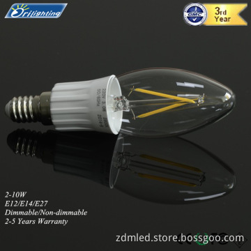Nice design 5w Filament Led Bulb with CE RoHS to Europe